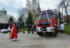 Poświęcenie samochodu strażackiego w Odrowążu