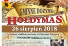 Gminne Dożynki w Czarnym Dunajcu - Hołdymas 2018