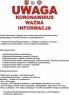 UWAGA - KORONAWIRUS ważna informacja