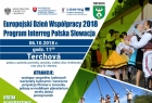 Europejski Dzień Współpracy 2018 Program Interreg Polska Słowacja
