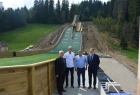 Podsekretarz Stanu w Ministerstwie Sportu i Turystyki wizytował budowę skoczni narciarskich w Chochołowie