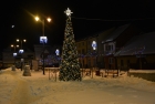 Oświetlenie świąteczno-noworoczne w Czarnym Dunajcu